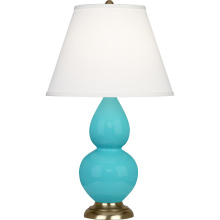 Robert Abbey 1760X - Egg Blue Small Double Gourd Accent Lamp