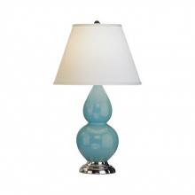  1761X - Egg Blue Small Double Gourd Accent Lamp