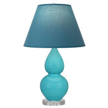 Robert Abbey A761B - Egg Blue Small Double Gourd Accent Lamp