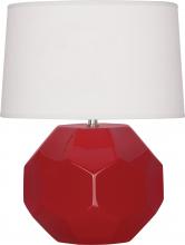  RR02 - Ruby Red Franklin Accent Lamp