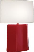  RR03 - Ruby Red Victor Table Lamp