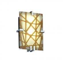  3FRM-5551-CONN-CROM - Clips Rectangle Wall Sconce (ADA)