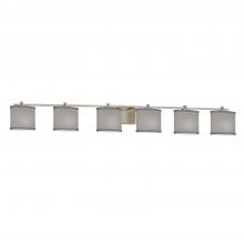  FAB-8446-30-GRAY-NCKL - Era 6-Light Bath Bar