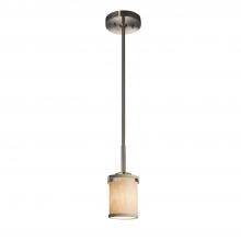  FAB-8455-10-CREM-NCKL-LED1-700 - Atlas 1-Light LED Mini-Pendant