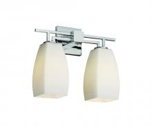  FSN-8702-15-OPAL-CROM - Aero 2-Light Bath Bar