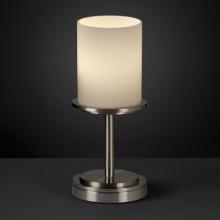  FSN-8798-10-OPAL-MBLK - Dakota 1-Light Table Lamp (Short)