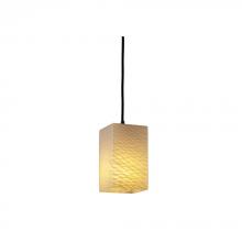  FSN-8816-15-WEVE-ABRS-RIGID - Small 1-Light Pendant