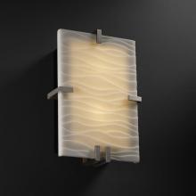  PNA-5551-WAVE-CROM - Clips Rectangle Wall Sconce (ADA)