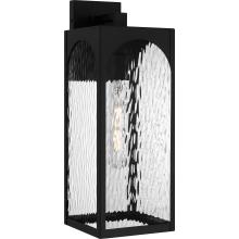  DLG8407MBK - Dallington 1-Light Matte Black Outdoor Wall Lantern