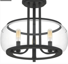 Quoizel PRUC1714MBK - Pruitt Semi-Flush Mount