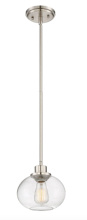 Quoizel TRG1508BN - Trilogy 1-Light Brushed Nickel Mini Pendant Light