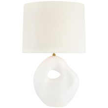 Visual Comfort & Co. Signature Collection ARN 3396PW-L-CL - Adria 25" Cordless Table Lamp
