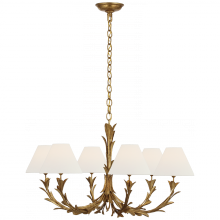 Visual Comfort & Co. Signature Collection CHC 5381FRG-L - Provenz 32" 6 Light Chandelier