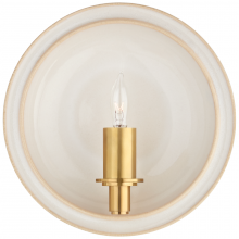  CS 2605IVO - Leeds Small Round Sconce