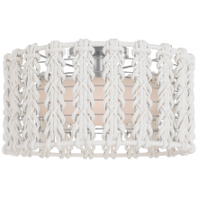 Visual Comfort & Co. Signature Collection FW 4030PN/WG-CR - Catania 17" Flush Mount