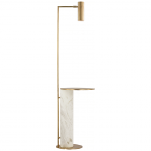  KW 1612AB/WM - Alma Tray Table Floor Lamp