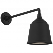 Visual Comfort & Co. Signature Collection TOB 2812MBK/S5-MBK - Academy 17.5" Mack Barn Light