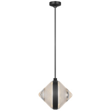 Visual Comfort & Co. Signature Collection WF 5006BZ-CC - Copper Coast 15" Karo Cut Pendant