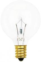  0383100 - 10W G12 1/2 Incandescent Clear E12 (Candelabra) Base, 120 Volt, Box