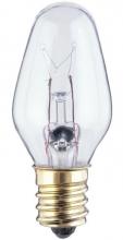  0479400 - 4W C7 Incandescent Clear E12 (Candelabra) Base, 120 Volt, Card, 4-Pack