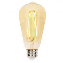  5317800 - 6.5W ST20 Filament LED Dimmable Amber 2200K E26 (Medium) Base, 120 Volt, Box