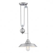  6116900 - Pulley Pendant Brushed Nickel Finish