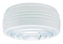  8160900 - White and Clear Drum Shade