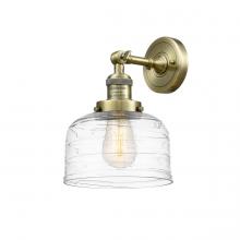  203-AB-G713-LED - Bell - 1 Light - 8 inch - Antique Brass - Sconce