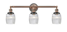  205BP-ACBK-G302 - Colton - 3 Light - 32 inch - Antique Copper - Bath Vanity Light