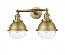  208-BB-HFS-62-BB - Hampden - 2 Light - 18 inch - Brushed Brass - Bath Vanity Light