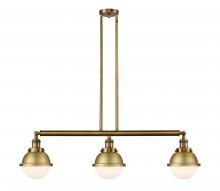  213-BB-HFS-61-BB-LED - Hampden - 3 Light - 40 inch - Brushed Brass - Stem Hung - Island Light