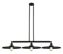  213-BK-MFR-BK-16 - Appalachian - 3 Light - 49 inch - Matte Black - Stem Hung - Island Light