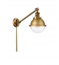  237-BB-HFS-62-BB - Hampden - 1 Light - 7 inch - Brushed Brass - Swing Arm