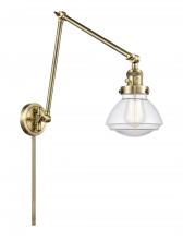  238-AB-G322 - Olean - 1 Light - 9 inch - Antique Brass - Swing Arm