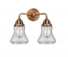  288-2W-AC-G194-LED - Bellmont - 2 Light - 14 inch - Antique Copper - Bath Vanity Light