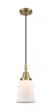 Innovations Lighting 447-1P-AB-G181 - Canton - 1 Light - 7 inch - Antique Brass - Mini Pendant