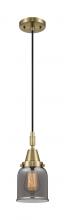 Innovations Lighting 447-1P-AB-G53 - Bell - 1 Light - 5 inch - Antique Brass - Mini Pendant