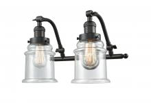 Innovations Lighting 515-2W-OB-G182 - Canton - 2 Light - 18 inch - Oil Rubbed Bronze - Adjustable Bath Vanity Light