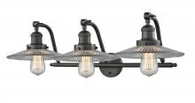  515-3W-OB-G2 - Halophane - 3 Light - 28 inch - Oil Rubbed Bronze - Bath Vanity Light