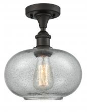  516-1C-OB-G247-LED - Gorham - 1 Light - 10 inch - Oil Rubbed Bronze - Semi-Flush Mount