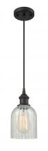  516-1P-OB-G2511-LED - Caledonia - 1 Light - 5 inch - Oil Rubbed Bronze - Cord hung - Mini Pendant