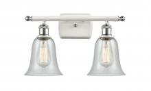 Innovations Lighting 516-2W-WPC-G2812-LED - Hanover - 2 Light - 16 inch - White Polished Chrome - Bath Vanity Light