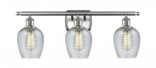  516-3W-SN-G292-LED - Salina - 3 Light - 26 inch - Brushed Satin Nickel - Bath Vanity Light