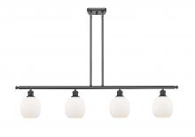  516-4I-BK-G101-LED - Belfast - 4 Light - 48 inch - Matte Black - Cord hung - Island Light