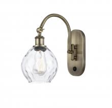  518-1W-AB-G362 - Waverly - 1 Light - 6 inch - Antique Brass - Sconce