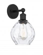  616-1W-BK-G362 - Waverly - 1 Light - 6 inch - Matte Black - Sconce