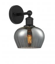  616-1W-BK-G93 - Fenton - 1 Light - 7 inch - Matte Black - Sconce