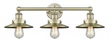  616-3W-AB-M4-AB - Edison - 3 Light - 26 inch - Antique Brass - Bath Vanity Light