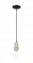 Innovations Lighting 716-1P-BAB - Arcadia - 1 Light - 5 inch - Black Antique Brass - Mini Pendant