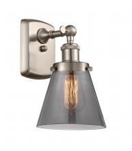 Innovations Lighting 916-1W-SN-G63-LED - Cone - 1 Light - 6 inch - Brushed Satin Nickel - Sconce